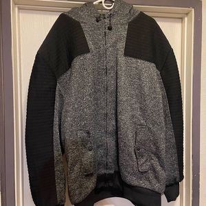 Men’s Brooklyn laundry 4X Sherpa lined zip up